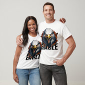 Fierce Eagle beroemd gemaakt door Bold American Pa T-shirt (Unisex)
