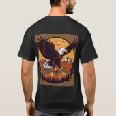 Fierce Eagle Tattoo T-shirt - ingewikkeld (Achterkant)