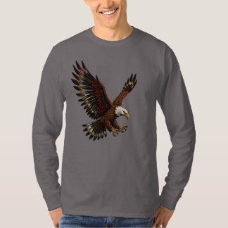 Fierce Eagle tijdens de vlucht T-shirt