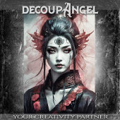 Fierce Eastern Warrior - Decoupage - Tissuepapier