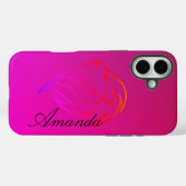 Fierce Elegance: Stralende Identiteit Case-Mate iPhone Case (Achterkant (horizontaal))