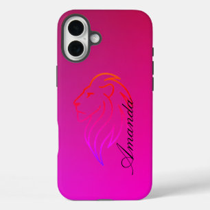 Fierce Elegance: Stralende Identiteit iPhone 16 Plus Hoesje