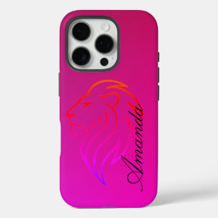 Fierce Elegance: stralende identiteit iPhone 16 Pro Hoesje