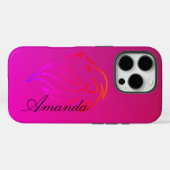 Fierce Elegance: stralende identiteit Case-Mate iPhone Case (Achterkant (horizontaal))