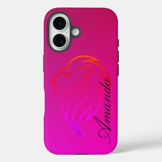 Fierce Elegance: stralende identiteit Case-Mate iPhone Case (Achterkant)