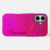 Fierce Elegance: stralende identiteit Case-Mate iPhone Case (Achterkant (horizontaal))