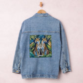 Fierce en Bold Panther Denim Jacket (Hangar)