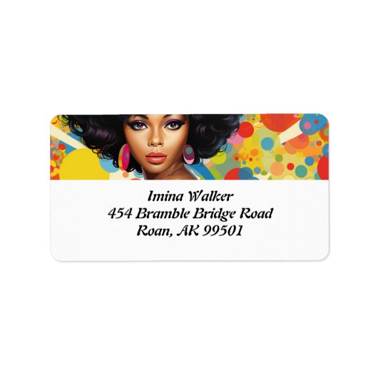 Fierce en Fabulous: Diva-ish Delights Label (Voorkant)
