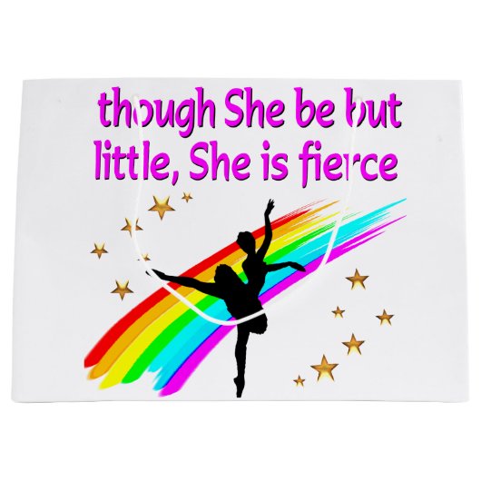 FIERCE EN MIGHTS DANCER LARGE CADEAUTASJE (Voorkant)