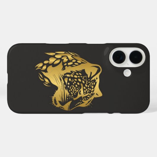 Fierce & Fab Leopard Print Case (Achterkant (horizontaal))