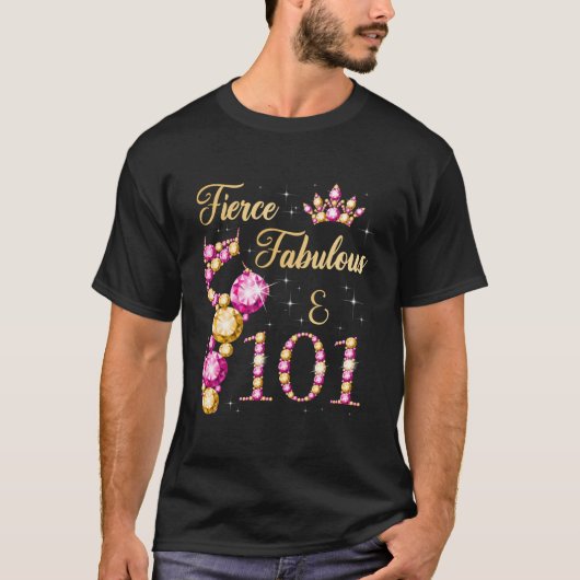 Fierce Fabulous 101 Balletdanser Py T-shirt (Voorkant)