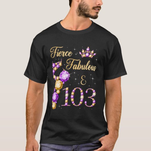 Fierce Fabulous 103 103e Ballerina T-shirt (Voorkant)