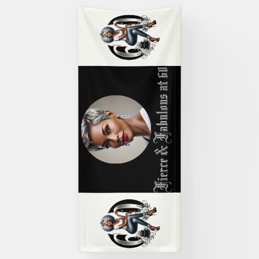 Fierce & Fabulous at 60 Spandoek (Verticaal)