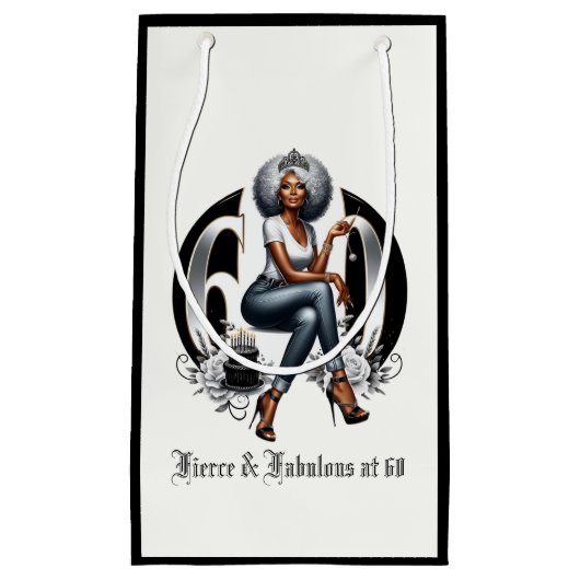 Fierce & Fabulous op 60 Klein Cadeauzakje (Voorkant)