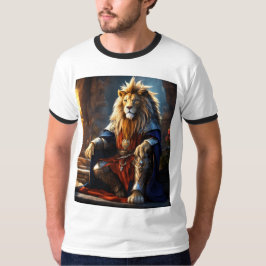 Fierce & Fearless: Lion print T-shirt