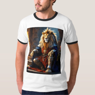 Fierce & Fearless: Lion print T-shirt