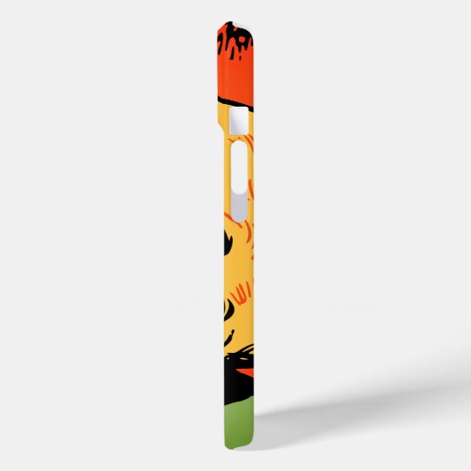 Fierce & Fearless: Retro stripboek - Boze vrouw Case-Mate iPhone Case (Achterkant / Links)