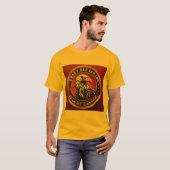 Fierce & Feminine Eagle: Bold Harley-Inspired T-shirt (Voorkant volledig)