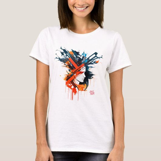 Fierce Feminine Energy: Internationale Vrouwendag T-shirt (Voorkant)