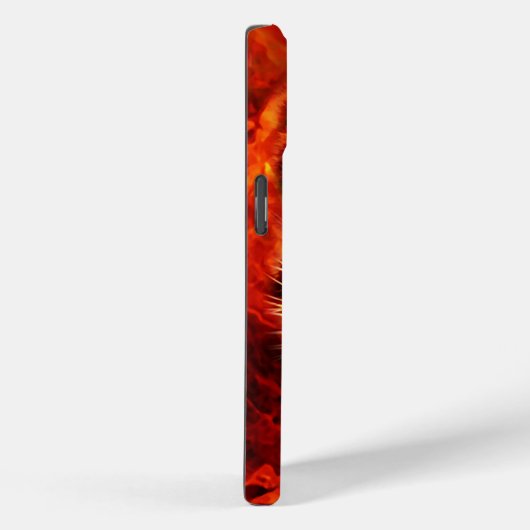 Fierce Fiery Roaring Tiger Art Case-Mate iPhone Case (Achterkant / Rechts)