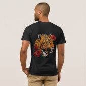 "Fierce & Floral" T-shirt (Achterkant volledig)