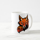 Fierce Fox Energy Koffiemok (Voorkant rechts)