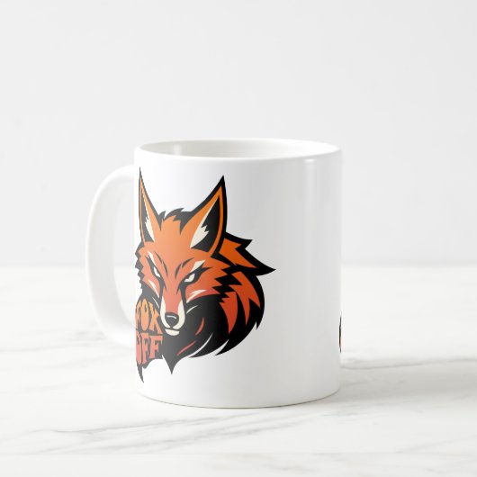 Fierce Fox Energy Koffiemok (Voorkant links)