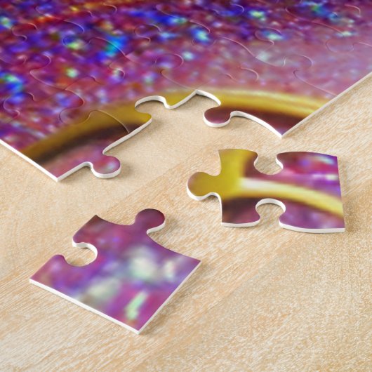 Fierce Fracture Pareltjes Horse Head Intense Abstr Legpuzzel (Zijkant)