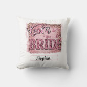 Fierce & Fun Team Bruid Aangepast Ontwerp Kussen (Voorkant)