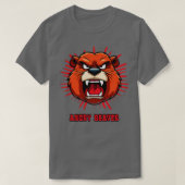 Fierce Fury de boze bever T-shirt (Design voorkant)