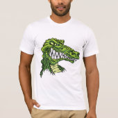 Fierce Gator Mannen T-shirt (Voorkant)