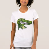 Fierce Gator Vrouwen T-shirt (Voorkant)