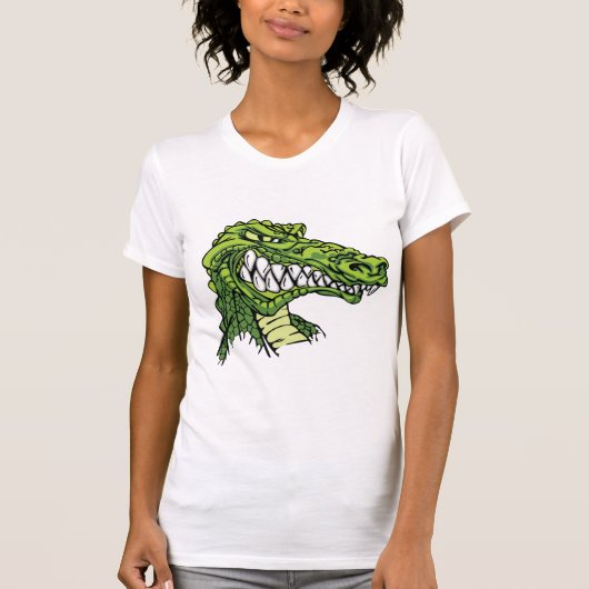 Fierce Gator Vrouwen T-shirt (Voorkant)