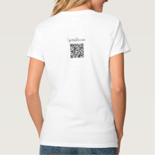 Fierce Gift, Vrouwen V-Neck T-Shirt, wit T-shirt