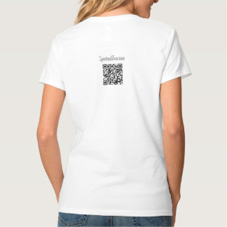 Fierce Gift, Vrouwen V-Neck T-Shirt, wit T-shirt