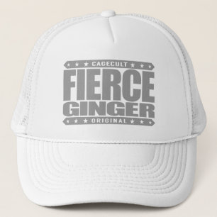 FIERCE GINGER - Fearless Red-Haire Bleek Warrior Trucker Pet