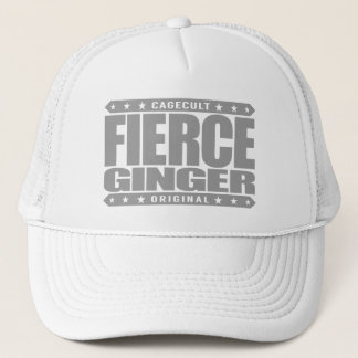 FIERCE GINGER - Fearless Red-Haire Bleek Warrior Trucker Pet