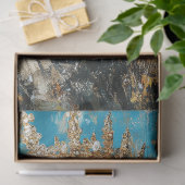 Fierce Gold Queen Abstracte Art Decoupage Tissuepapier (Geschenk)