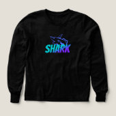 Fierce Gradient Shark Logo | Bold Ocean Vibes (Voorkant)