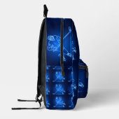 Fierce Hockey Player Backpack Bedrukte Rugzak (Links)