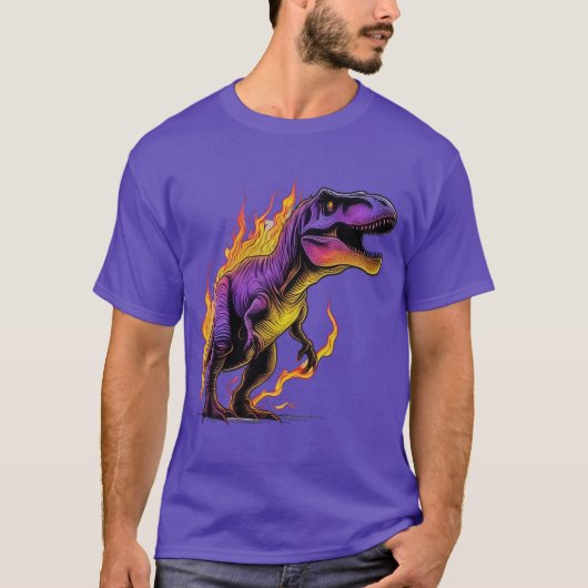 Fierce Inferno T-Rex T-shirt (Voorkant)