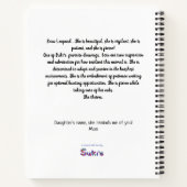 Fierce is een prachtig sneeuwluipaard notitieboek (Achterkant)