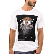 Fierce Jaguar grafisch T-shirt | Wilde en gedurfde