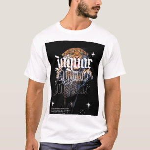 Fierce Jaguar grafisch T-shirt   Wilde en gedurfde