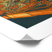 Fierce Kabuki Warriors – Japanese Woodblock Spirit Poster (Hoek)