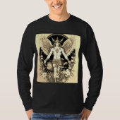 Fierce "King of Wing" Design Tattoo T-shirt (Voorkant)