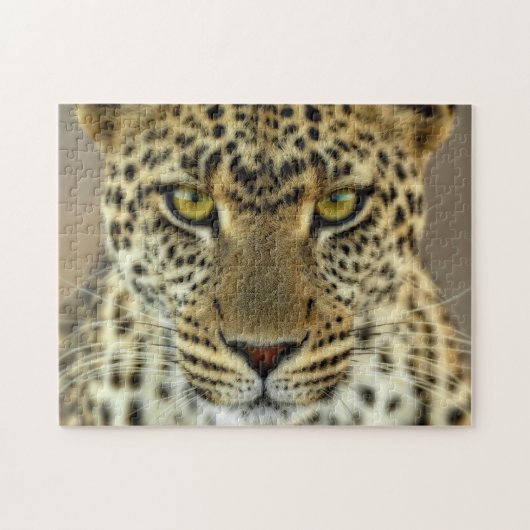 Fierce Leopard Legpuzzel (Horizontaal)