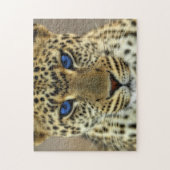 Fierce Leopard Legpuzzel (Verticaal)