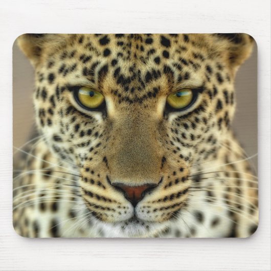 Fierce Leopard Muismat (Voorkant)