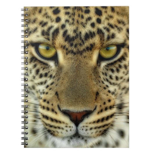 Fierce Leopard Notitieboek (Voorkant)